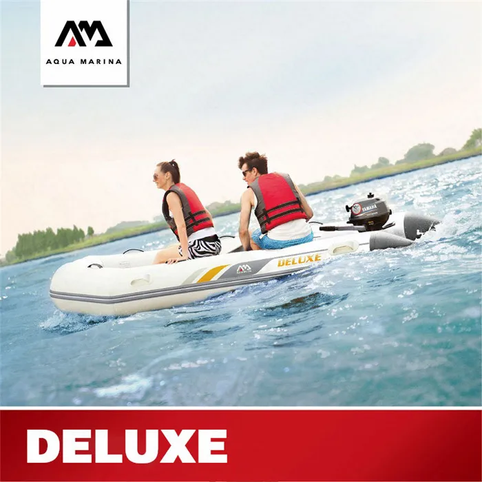 Новая роскошная надувная лодка AQUA MARINA гребная резиновая на 3 6 человек с