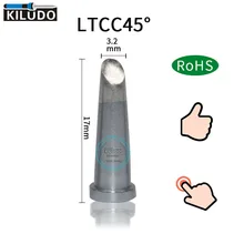 KILUDO 5 шт LTCC 3,2 мм советы для Weller WSP80 жало WSD81 FE75 MPR80 паяльная станция