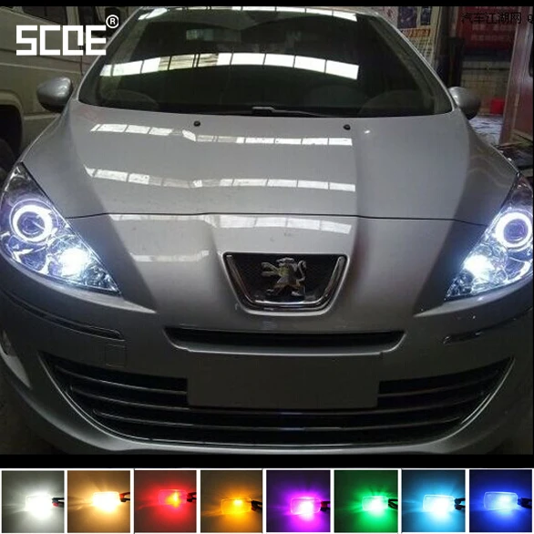 Scoe Araba Tasarim 2x6smd Led On Park Lambasi Marker Lambasi Icin Peugeot 206 207 307 301 Kristal Mavi Sicak Beyaz Kirmizi Car Styling Marker Lightcar Styling Led Aliexpress