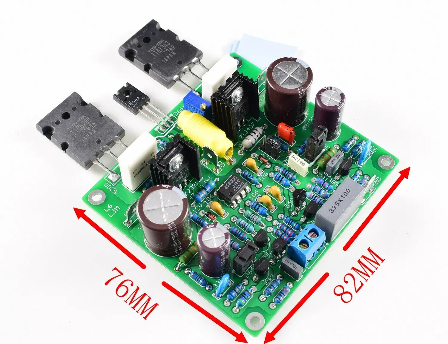 DIYERZONE одна пара собранная Accuphase E210 Модифицированная Плата усилителя мощности MOSFET
