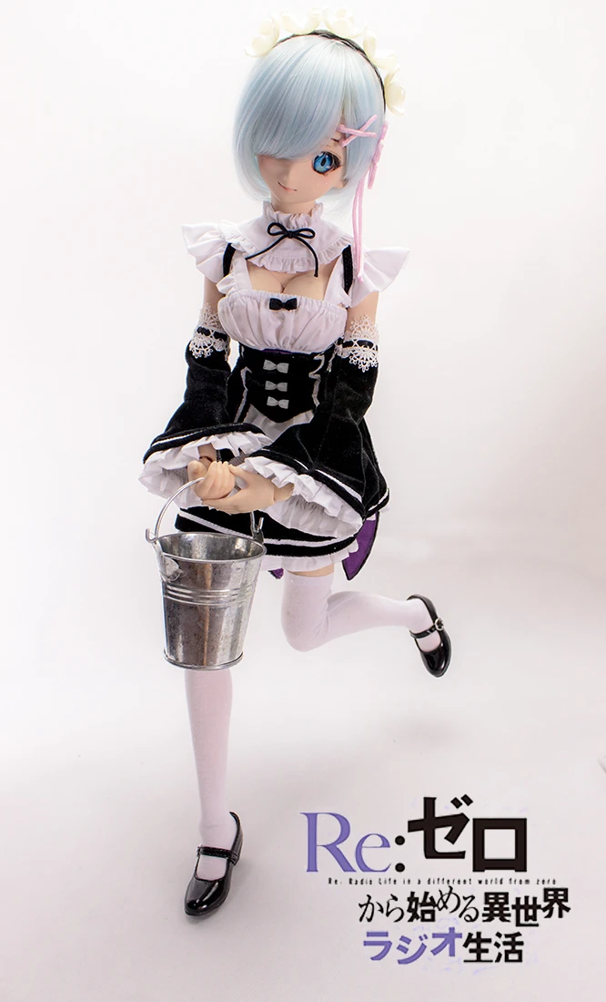 1/3 1/4 тонкая Одежда для куклы sd bjd платье Ram/Rem Косплей Костюм для куклы bjd платье sd