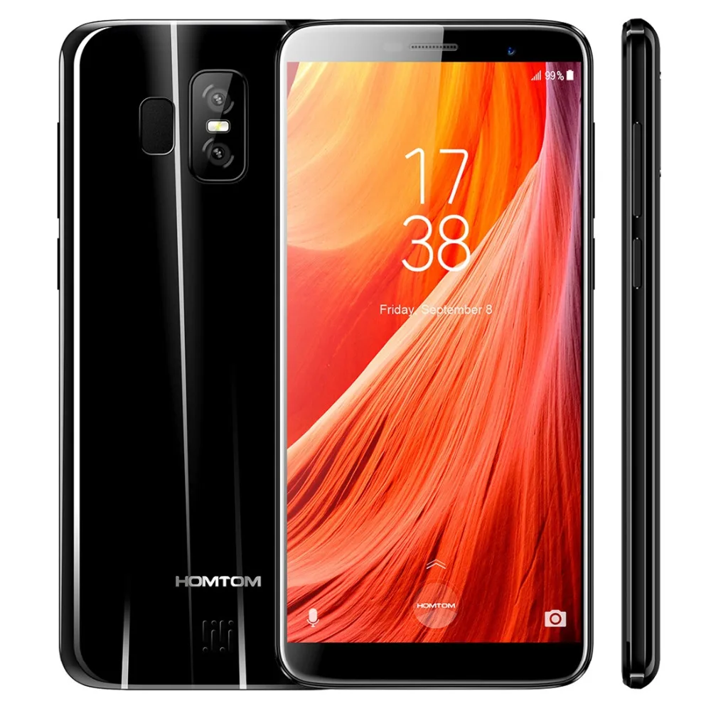 Оригинальный HOMTOM S7 Мобильный телефон 5 дюймов 3 ГБ Оперативная память 32