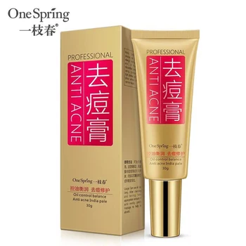 

OneSpring Tea Tree Acne Cream Anti-Acne Shrink Pores Face Cream Remover Acne Treatment Hyaluronic acid Moisturizing Skin care