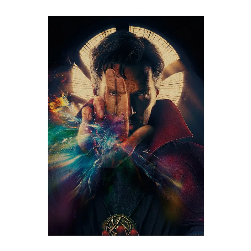 

1588 Doctor Strange / Marvel Comics HERO film/kraft paper/bar poster/Wall stickers /Retro Poster/decorative painting 51x35.5cm