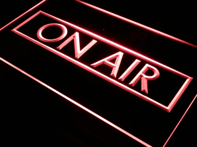 

i480 On Air Recording Studio LED Neon Light Light Signs On/Off Switch 20+ Colors 5 Sizes