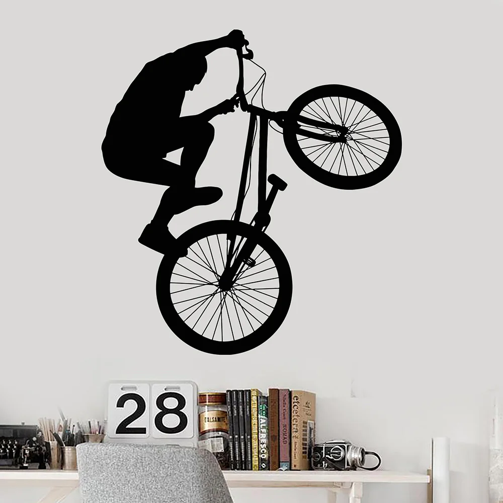 Велосипед BMX велосипед Подростковая комната Экстремальные виды спорта виниловая