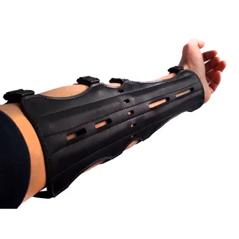 

Archery Arm Guard Equipment Double Layer Cow Leather Bow Arm Guard For Adult Target Hunting