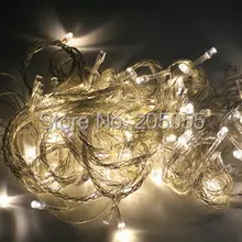 30 м 300 светодиодный светильник Фея светящаяся светодиодная гирлянда 8 сверкающий режим 220 В ЕС женский и мужской разъем Свадьба Рождество Рождественское украшение-теплый белый