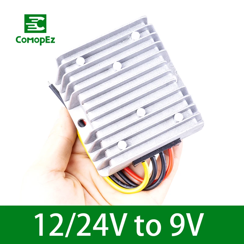 

Step Down Converter DC to DC 12V-24V to 9V 10A 15A Waterproof Voltage Reducer Converter Regulator for Golf Carts Led Strip Light