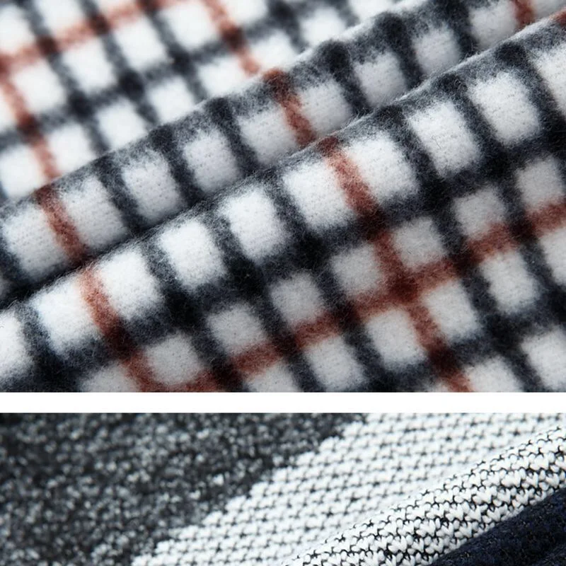 Мужской флисовый свитер осень зима теплый тонкий толстый шерстяной на молнии повседневные мужские свитера вязаное пальто