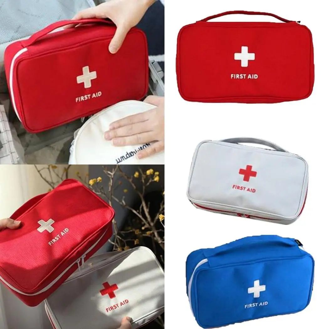 

Compact First Aid Bag Emergency Care Case Lightweight, shockproof and not easily deformed. Medicine Home Travel
