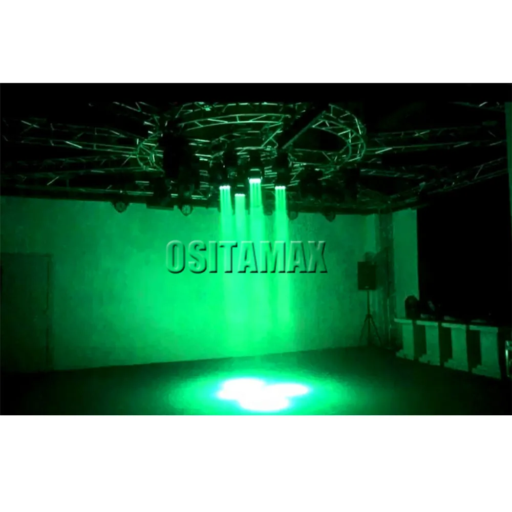 4 шт. 9x12 Вт rgbw 4в1 dj матрица blinder led аудитория перемещение головы мыть освещение