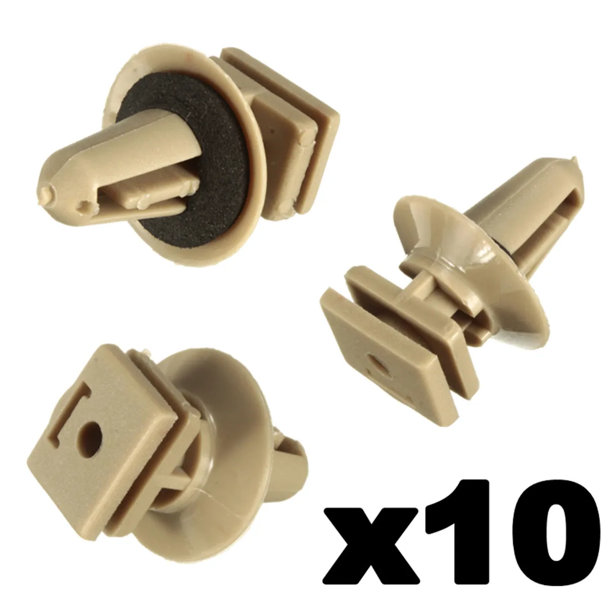 10 x Interior Plastic Clips For BMW Trims Sill Door Entrance Bottom