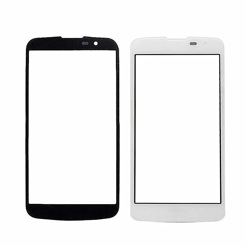 

k7 Front Panel Sensor LCD Display Glass Cover Lens TP Replacement For LG K7 X210 X210DS LS675 Tribute 5 Touch Screen Glass Cover