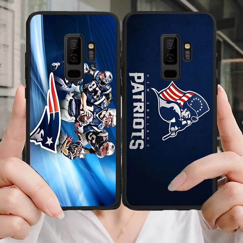 

Yinuoda Phone Case For New England Patriots Samsung Galaxy Note4 5 9 A7 A8 A9 Soft TPU Cover Tom Brady For J2Pro J4 J6 J7 Note5