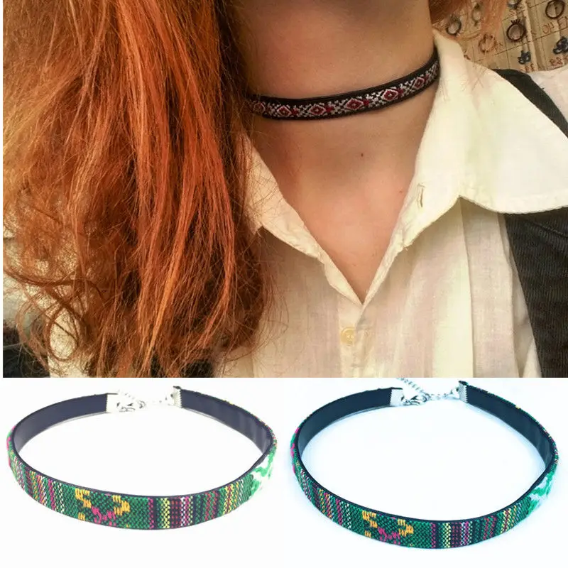 

fashion vintage choker necklace simple knitting rope chain necklace for woman jewelry accessories x170