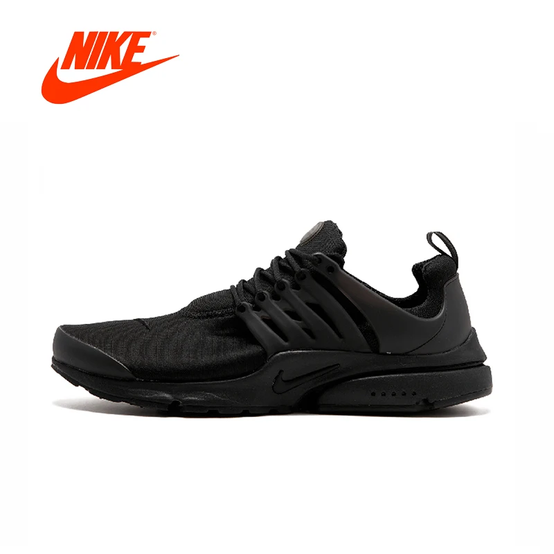 

Original New Arrival Authentic Nike Air Presto Blackout Black Knight Retro Men's Running Shoes Comfortable Sport Sneakers