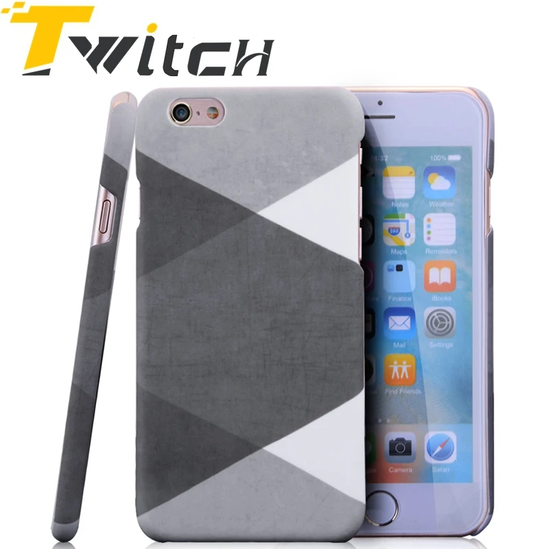 Twitch Gray Marble Phone case for Iphone 6 6s 7 Plus Creative Mobile For 7Plus Accessories | Мобильные телефоны и
