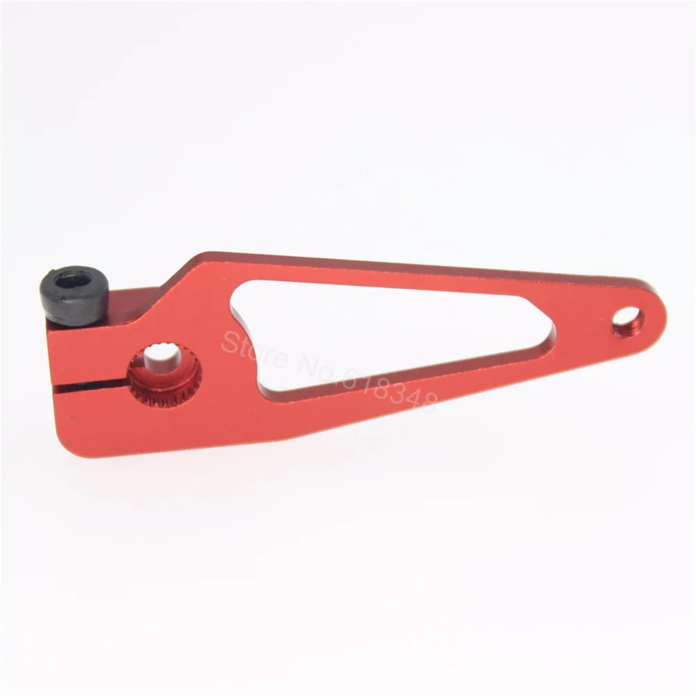 HobbyPark Aluminum Alloy 23T Servo Horns Metal Steering Arms Accessories for RC Car Boat Airplane Hobby Models 23T, Red 10-Pack
