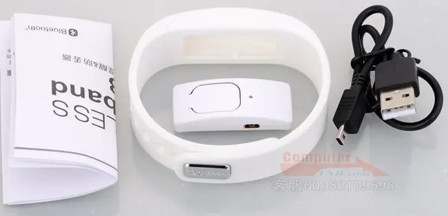 bluetooth wrist watch with incoming call indicator