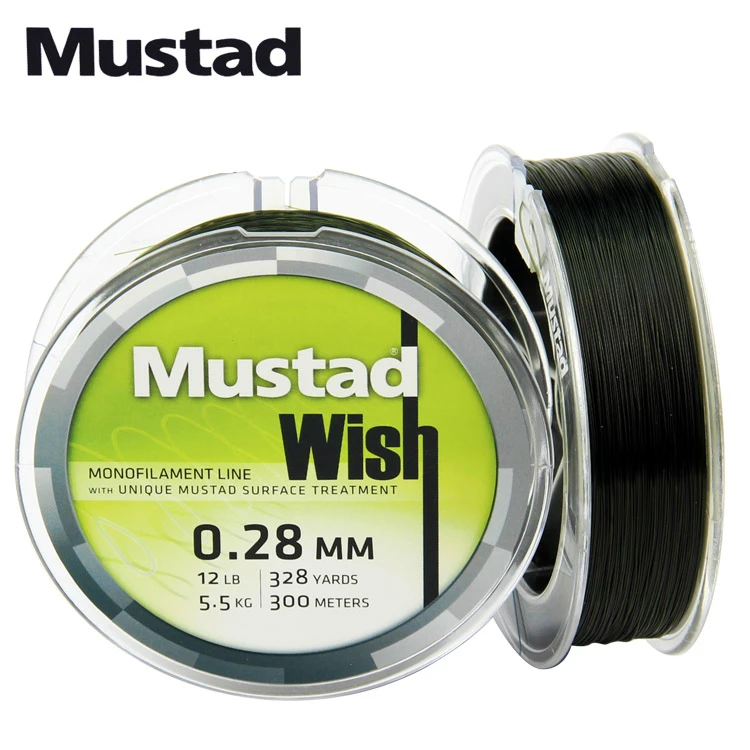 Mustad нейлоновая рыболовная леска 300 м серия желаний морская рыболовная нейлоновая леска японский материал леска 1,2#1,5#2,5#3,0#3,5#5,0#6,0#7,0