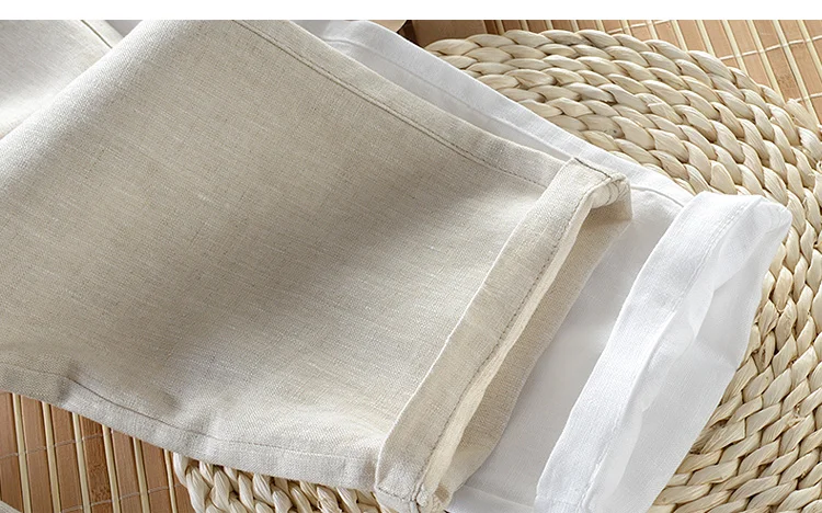 100% Quality Pure Linen Casual Pants Men Brand Long Trousers Men Business Fashion Pants For Men Pantalones Pantaloni Un Pantalon casual pants for men