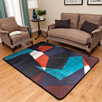 Carpet6 Золотой узор пшеницы прямоугольный ковер ковры мягкие толстые гостиная спальня украшения не-антискользящий коврик открытый дети играть ковры - Цвет: Carpet6