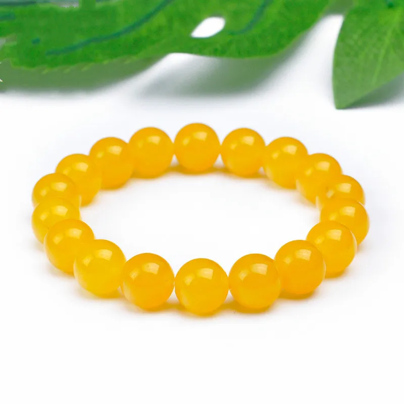 

8mm 10mm Yellow Natural Mens Bracelets Natural Sone Femme Bracelet for Men Women 2019 Natural Stone Bracelet Homme