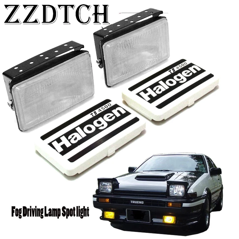 

ZZDTCH 2PCS H3 12V fog spot lamp used for toyota nissan ford jeep AE86 fog lamp