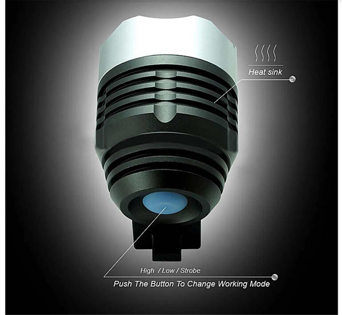 JIGUOOR XM-LT6 светодиодный 1800 люмен Водонепроницаемый велосипед свет фар фары факел с 100 V-240 V Зарядное устройство на открытом воздухе Охота