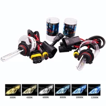 2pcs hid xenon bulbs 35W 55W 12V H1 H3 H7 H8 H9 H10 9005 9006 H27 xenon light 4300K 3000K 6000K 8000K car headlight lamps