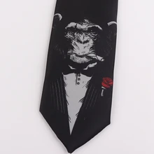 Галстук 7 см галстук с принтом студенческий художественный тренд Повседневный Ретро персонализированный подарок