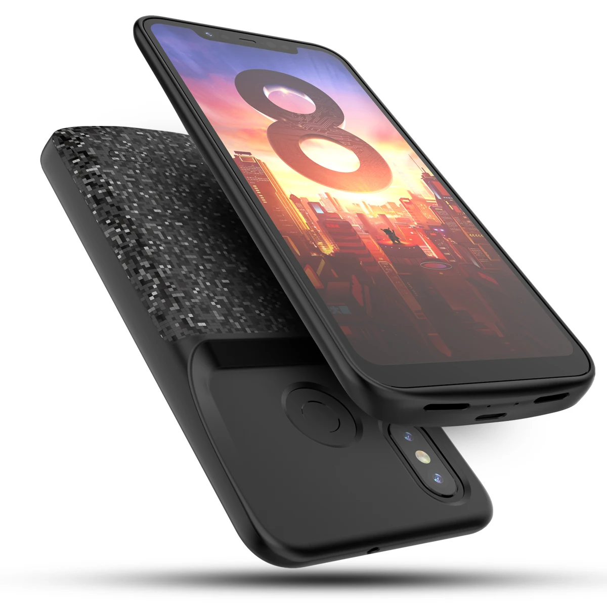 Egeedigi для Xiaomi Mi 8 8 Se 8 Lite запасной внешний аккумулятор зарядный чехол для Xiaomi Mi 8/SE/Lite зарядное устройство Внешний чехол