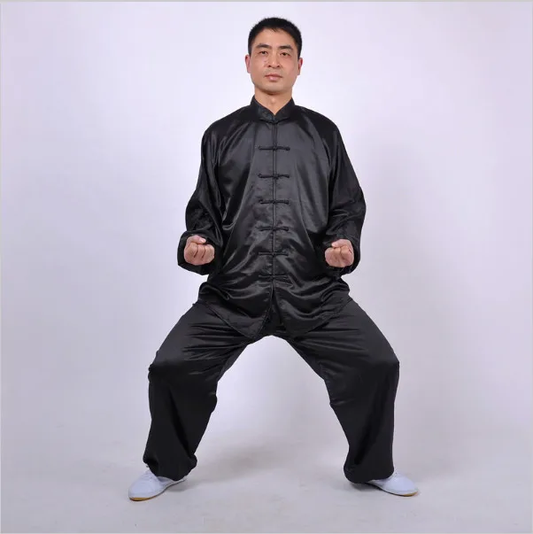Chinese Kung Fu uniforms Long sleeve Tai Chi clothing South Korea Martial Arts Costume wushu Performance Suit Outdoor Apparel