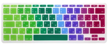 

A1370 A1465 EU Russian Keyboard Cover for Macbook 11 inch, for Apple Laptop Keyboard Silicone Skin Protective Sticker Film