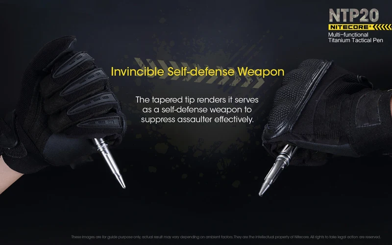 Nitecore NTP20 Multi-functional Titanium Tactical Pen (11)