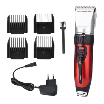 

Professional Electric Hair Trimmer Rechargeable Cordless Hair Clipper Ceramic Blade Low Noise Hair Cutting Machine For Men 35