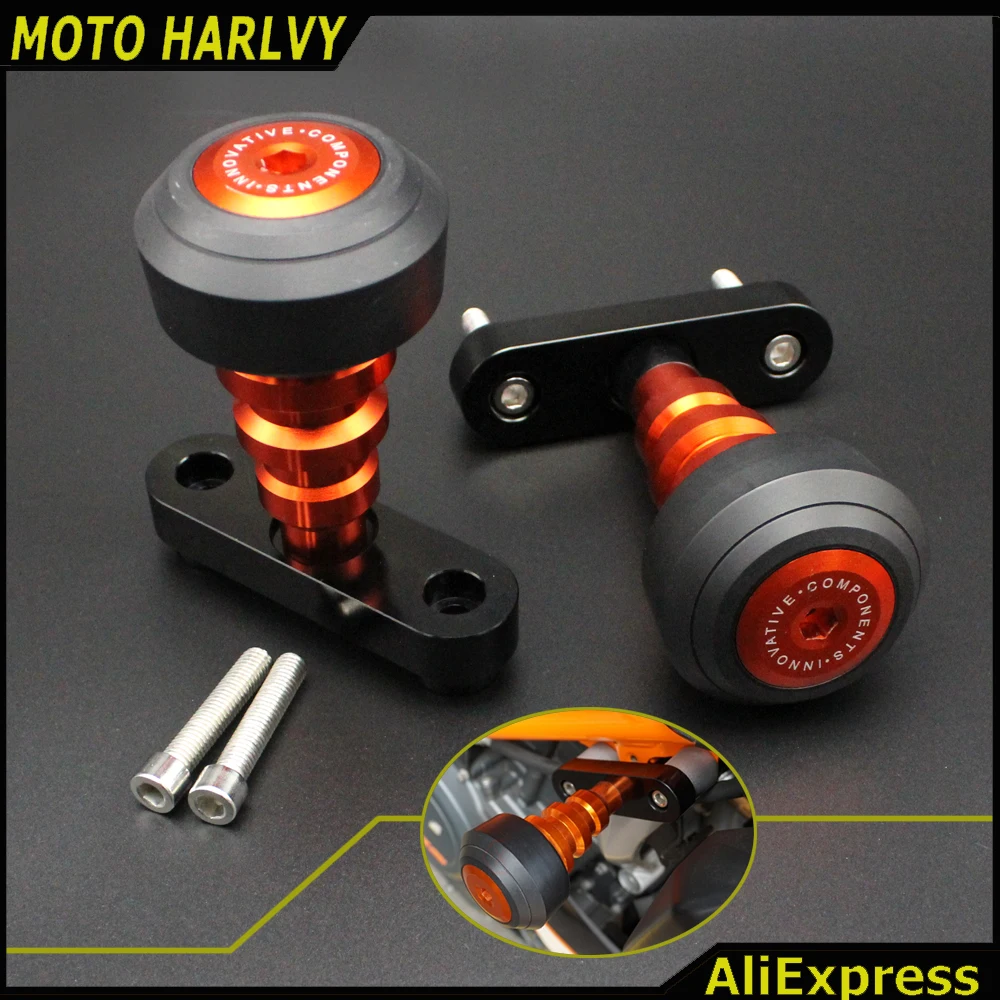 ktm duke 125 frame sliders