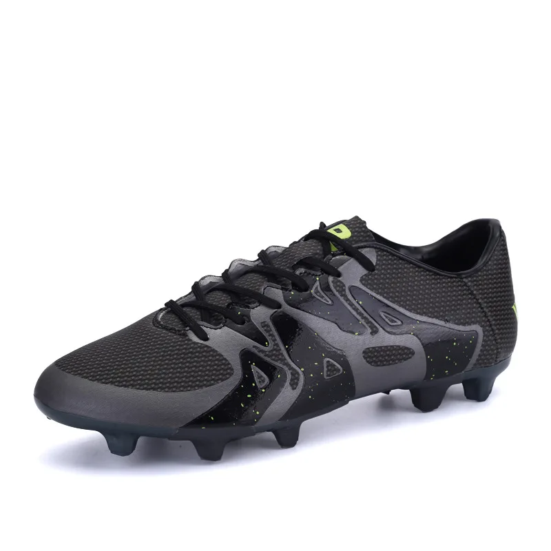 2016 Mens High Quality Turf Athletic Sneakers font b Football b font Boots Cleats Shox Soccer
