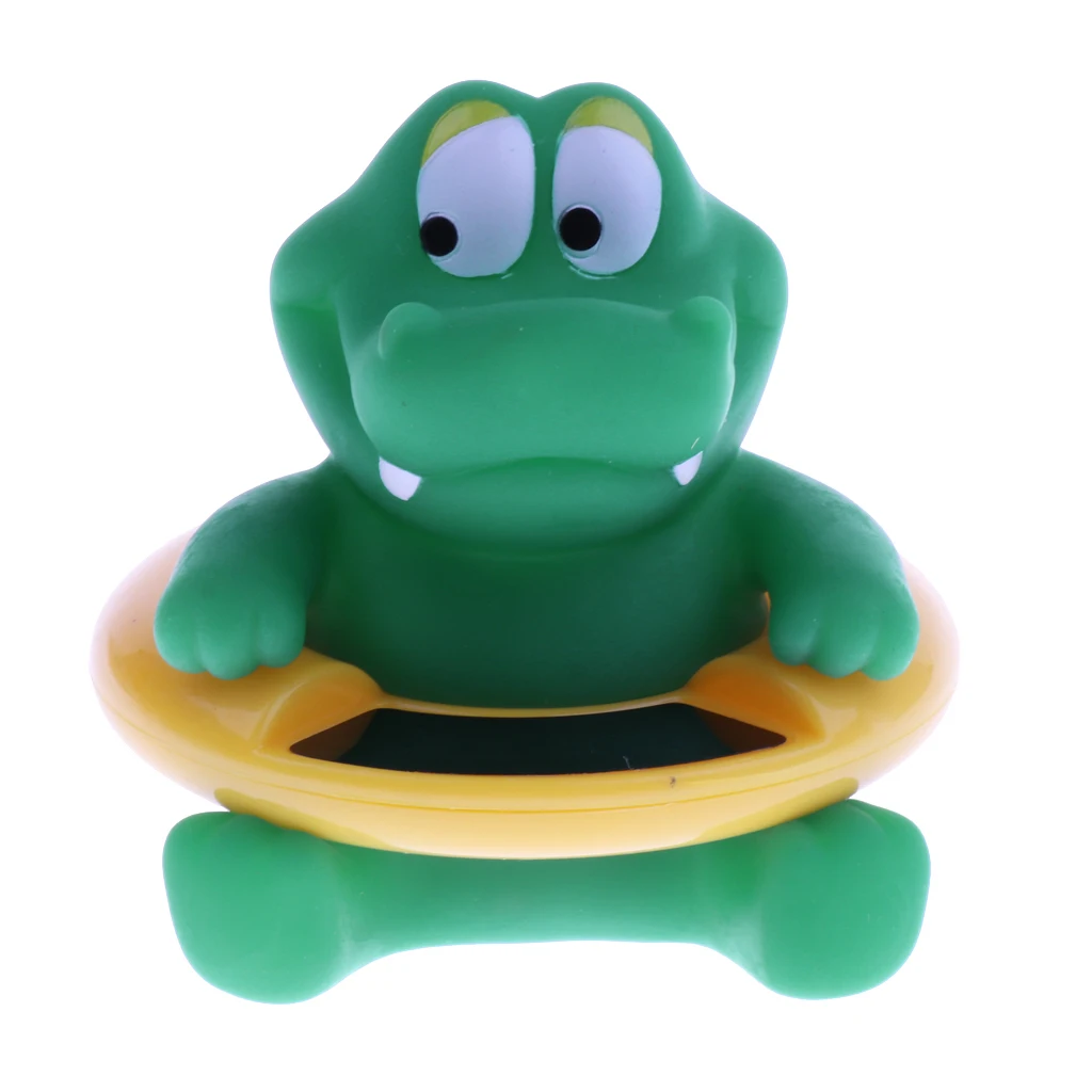 Swimming Pool Baby Water Temperature Water Bath Thermometer Duck Hippo Crocodile Pool Bath Tester Toy