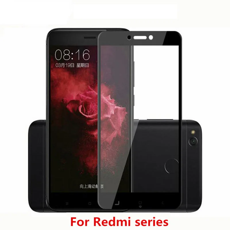 Полное покрытие закаленное стекло для Xiaomi Redmi Note 5 AI двойная камера защитная