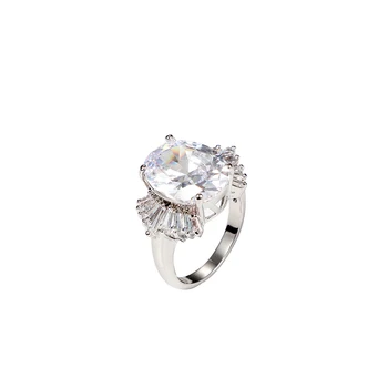 

ChengLong The Ring For Party With AAA CZ In Rhodium Cover