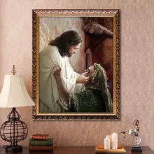 Домашний Декор Иисус Христос картина портрет греческие Книги по искусству Декор, живопись принт жикле Книги по искусству принт на холсте готовы Рамки 40