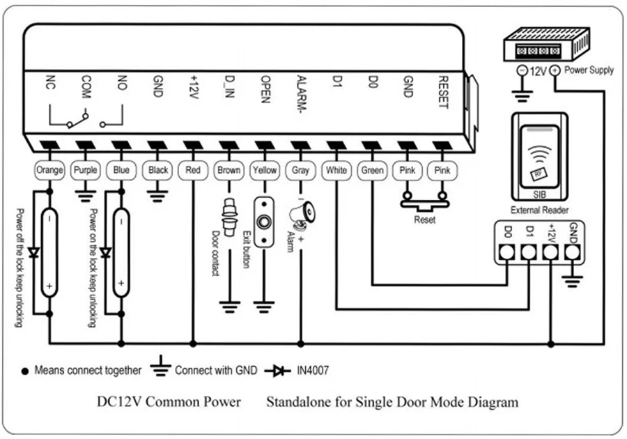 Common Power Wiring Diagram