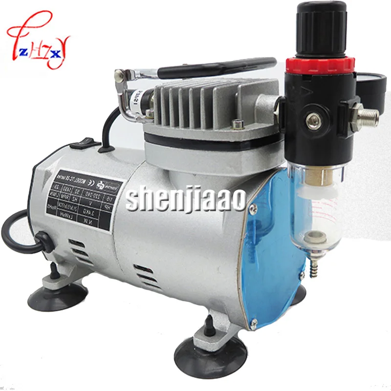 

110V 220 V 23-25 L/ min 1/5Hp Small Airbrush MS18-2 Compressor Small Vacuum Pump A 18B model airtight pump