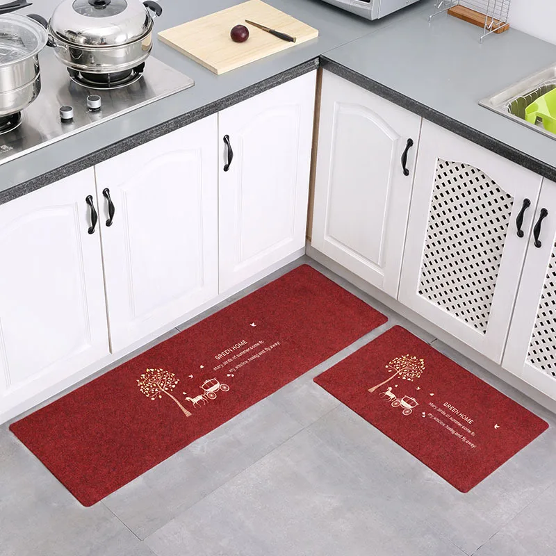  Long Kitchen Carpet Floor Mat Living Room Rug Front Door Entry Mats Home Outdoor Cotton Non-slip Ab