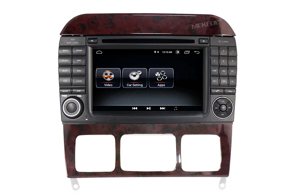 Discount Free shipping 2DIN Android 8.1 Car dvd player radio For Mercedes Benz S-Class W220 W215 S280 S320 S350 S400 GPS Navi RDS BT WIFI 12