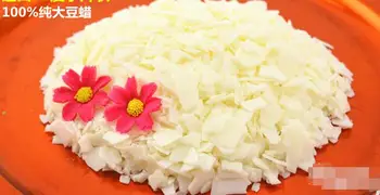 

100% Pure Soy Wax Ivory White Paraffin Material Pre-Soy Wax-Core Pigments Aromatherapy Pure Paraffin Wax DIY Handmade Candles