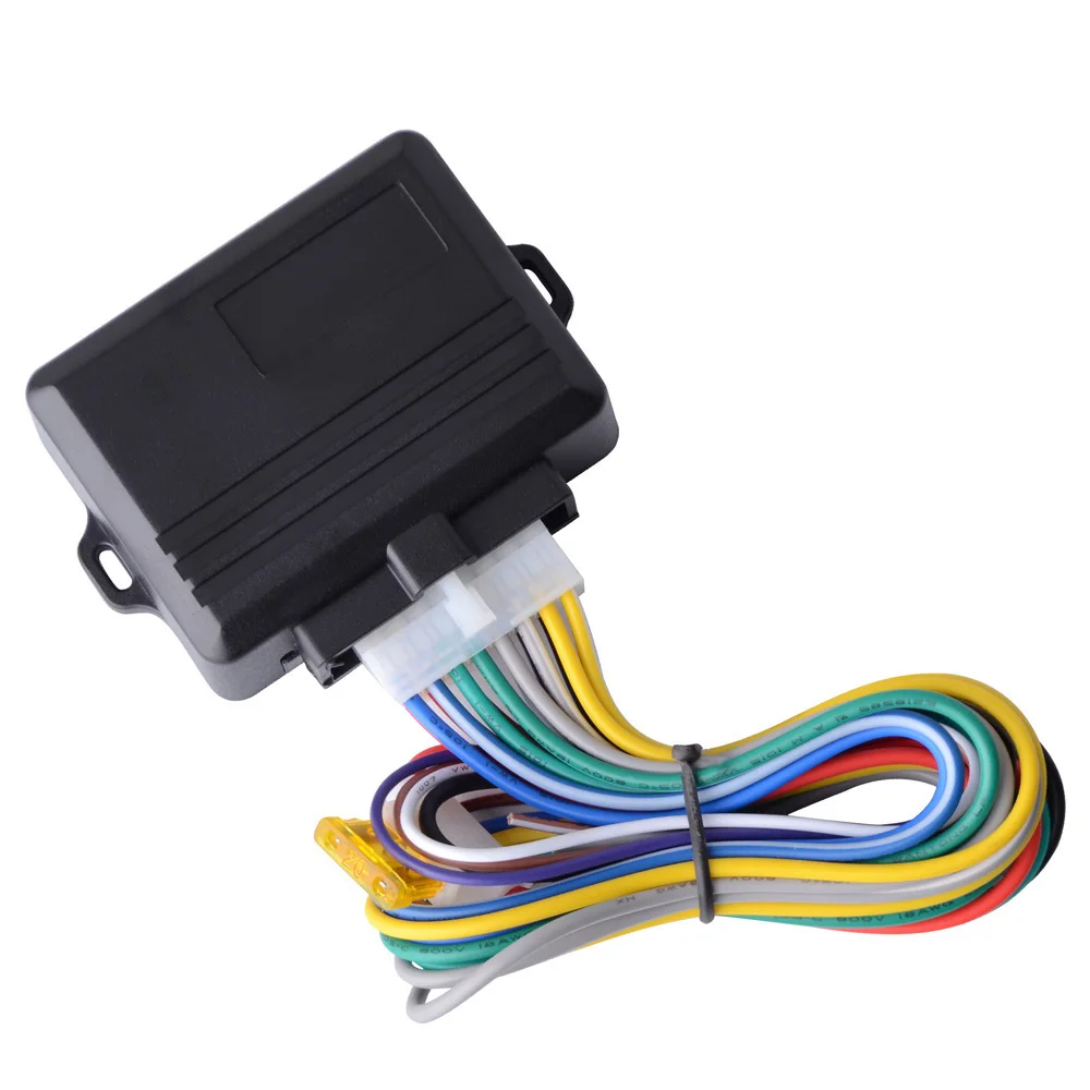 SPEEDWOW Universal Car Power Window Roll Up Closer For 4 Doors Auto Close Windows Remotely Close Windows Module Alarm System