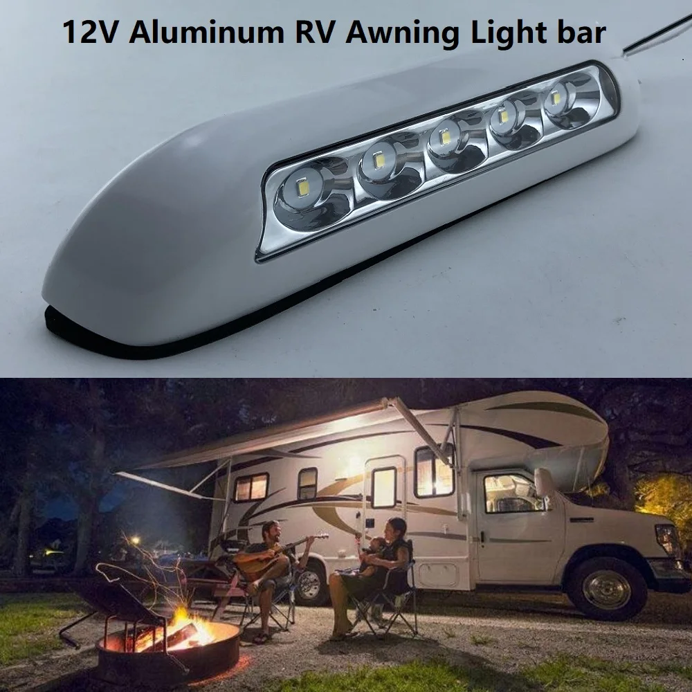 6500k 12v светодиодный тент водонепроницаемый RV Van Camper Trailer Heavy duty off road Motorhome Caravan